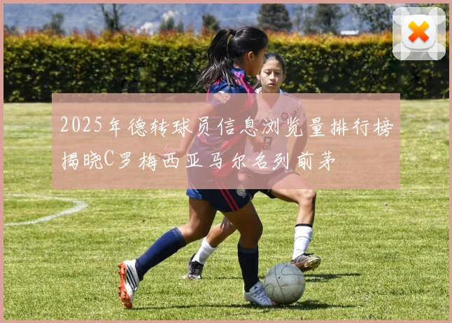 2025年德转球员信息浏览量排行榜揭晓C罗梅西亚马尔名列前茅